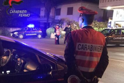 Guida in stato di ebbrezza. Cinque denunciati dai Carabinieri, tra Fermo, Sant’Elpidio a Mare, Montegiorgio