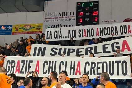 Salvezza e sogno: la Yuasa perde in casa con Piacenza, ma parteciperà ai play off 5° posto